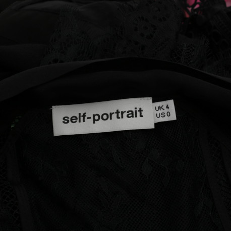 Self-Portrait czarna sukienka