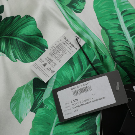 Dolce & Gabbana zielona kurtka
