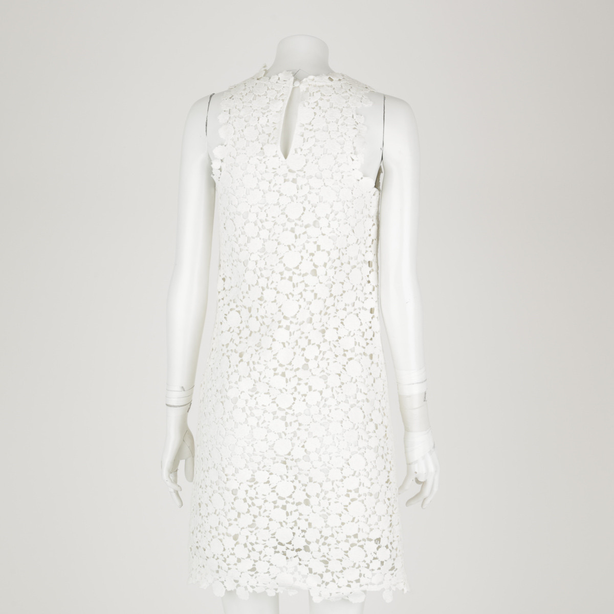 Biała koronkowa sukienka Michael Kors - sklep Pyskaty Zamsz