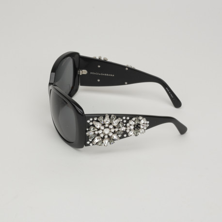 Dolce & Gabbana okulary z kamieniami