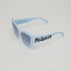Alexander McQueen okulary błękit