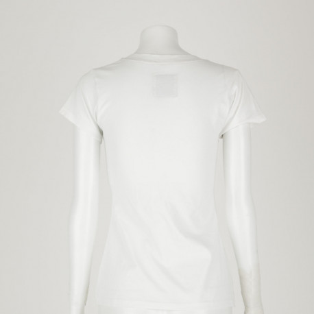 La Mania biały t-shirt