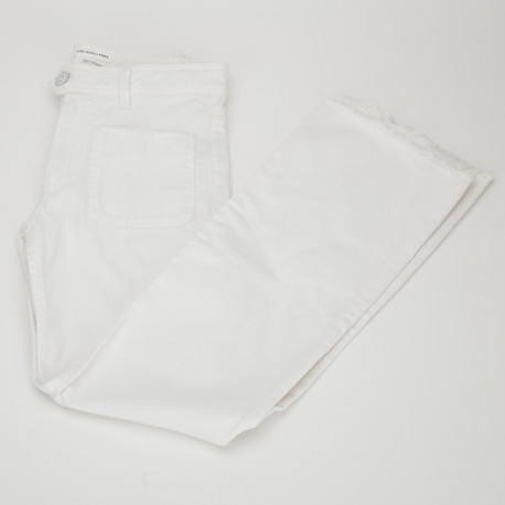 Isabel Marant białe spodnie