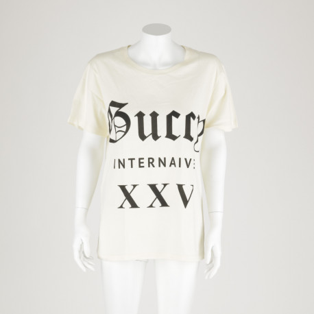 Gucci kremowy T-shirt