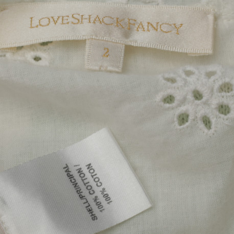 Love Shack Fancy biała sukienka