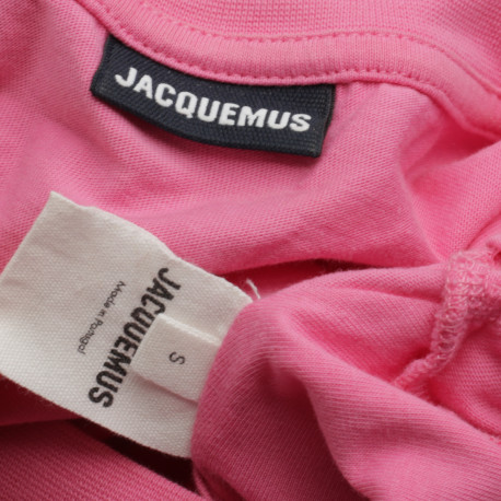 Jacquemus różowy krótki top