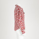 Isabel Marant Bluzka w biało czerwone wzory