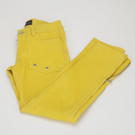 Zadig & Voltaire żółte spodnie