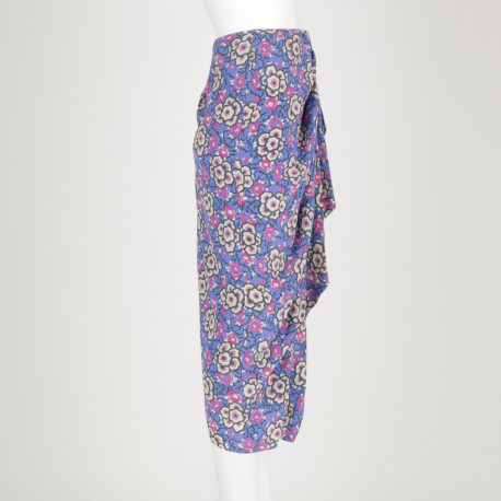 Isabel Marant kolorowa spódnica w kwiaty