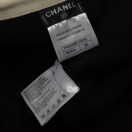 Chanel czarny sweter