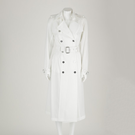 Michael Kors biały płaszcz