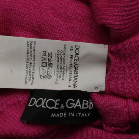 Dolce & Gabbana Sweter róż