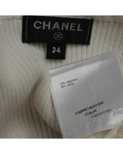 Chanel  top biały