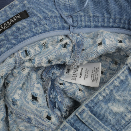 Balmain Spódnica jeansowa