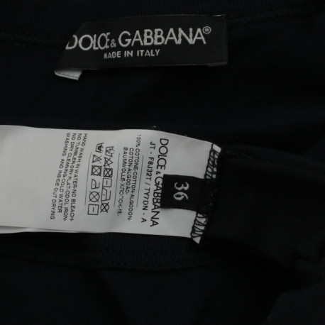 Dolce & Gabbana Ubranie granatowy t-short