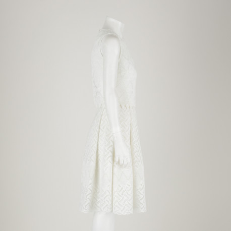 Ermanno Scervino Ubranie biały koronkowy komplet