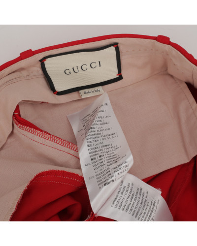 Gucci Ubranie czerwone spodnie