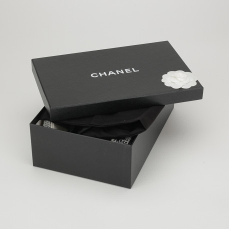Chanel  Tweedowe klapki