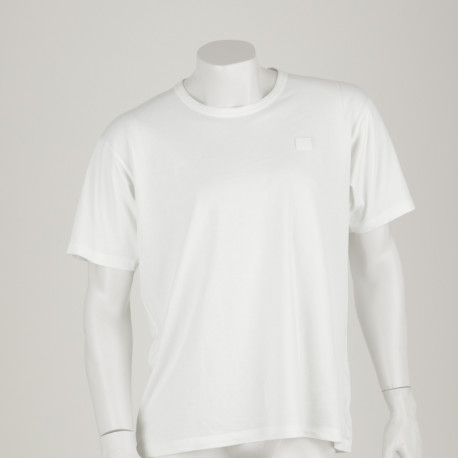 Acne Ubranie biały t-shirt
