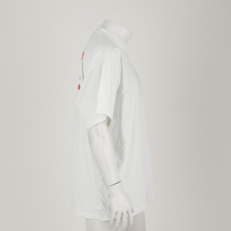 Vetements Ubranie biały t-shirt