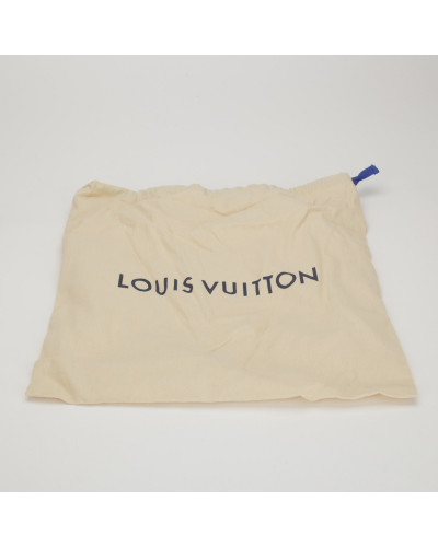 Białe klapki z logo Louis Vuitton - sklep Pyskaty Zamsz