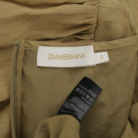 Zimmermann Sukienka khaki