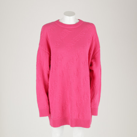 Balenciaga różowy sweter