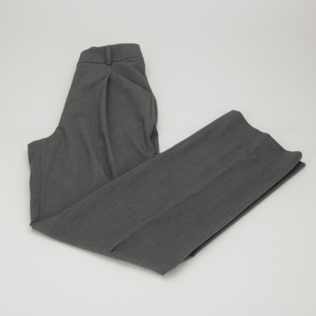 La Mania szare spodnie z prosta nogawka