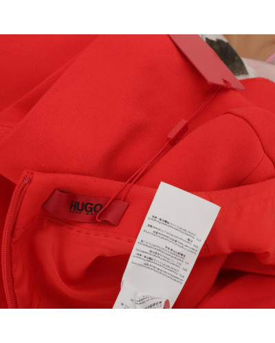 Hugo Boss Sukienka czerwona