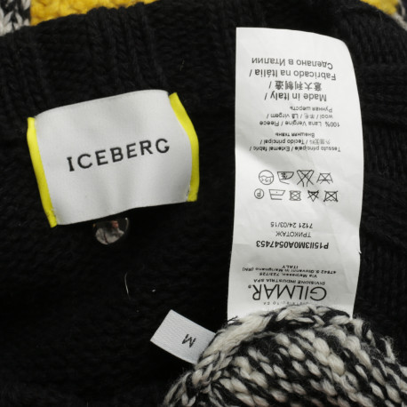 Iceberg Sweter zło czarny