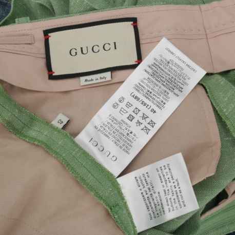 Gucci spodnie zielone