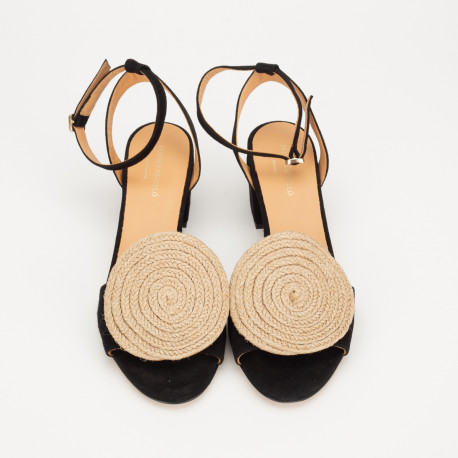 Paloma Barcelo czarne sandały