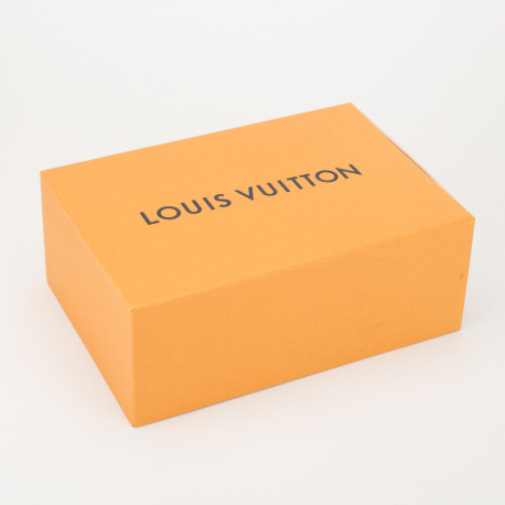 Louis Vuitton Mokasyny. bordo logo