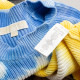 Michael Kors Sweter błękit żółty