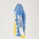 Michael Kors Sweter błękit żółty