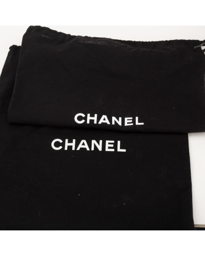 Chanel czarne botki