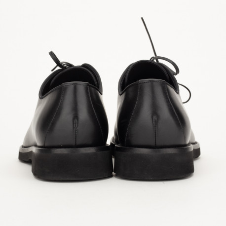 Dolce & Gabbana Buty na płaskim obcasie czarne pantofle
