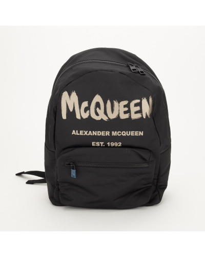 Alexander McQueen czarny plecak