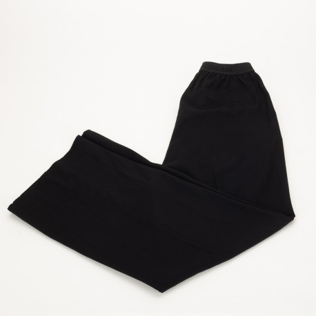 Balenciaga czarne spodnie z gumką