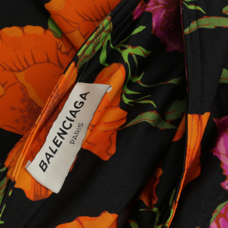 Balenciaga Spodnie w kwiaty