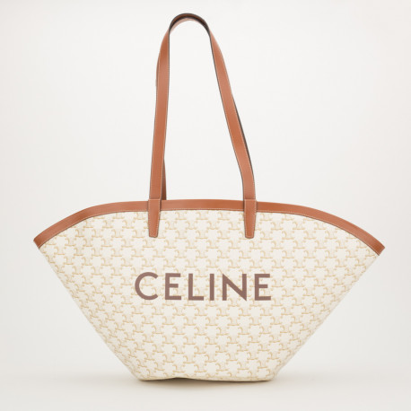 Celine beżowy tote