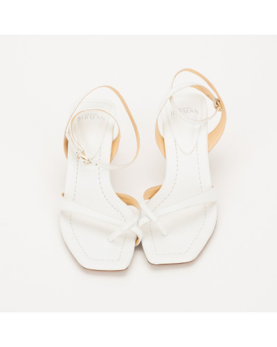 Alexandre Birman białe sandały