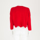 Valentino sweter czerwony