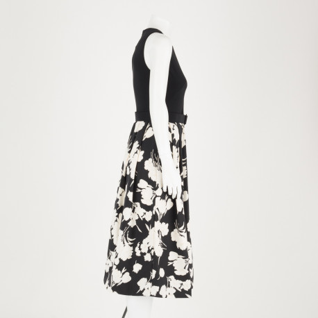 Ralph Lauren Sukienka Czarna w kwiaty