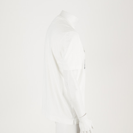 Ermenegildo Zegna  Ubranie biały t-shirt z logo