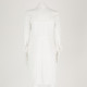 Tory Burch Sukienka biała ażurowa
