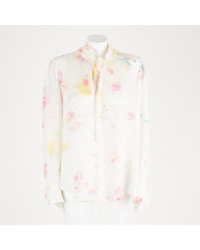 Ralph Lauren Koszula biała w kwiaty