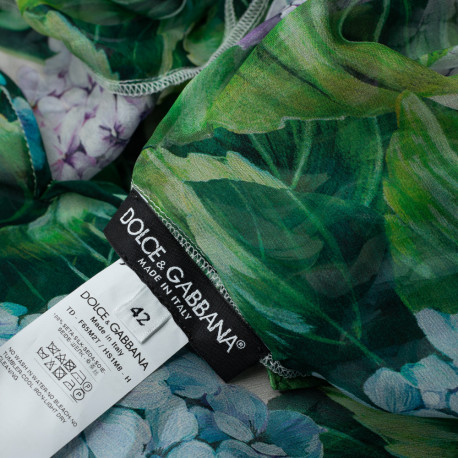 Dolce & Gabbana tunika w kwiaty