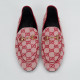 Gucci czerwone loafersy