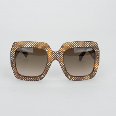 Gucci okulary z kamieniami